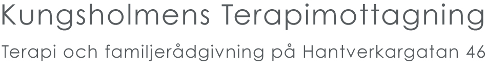 Kungsholmens Terapimottagning Logo